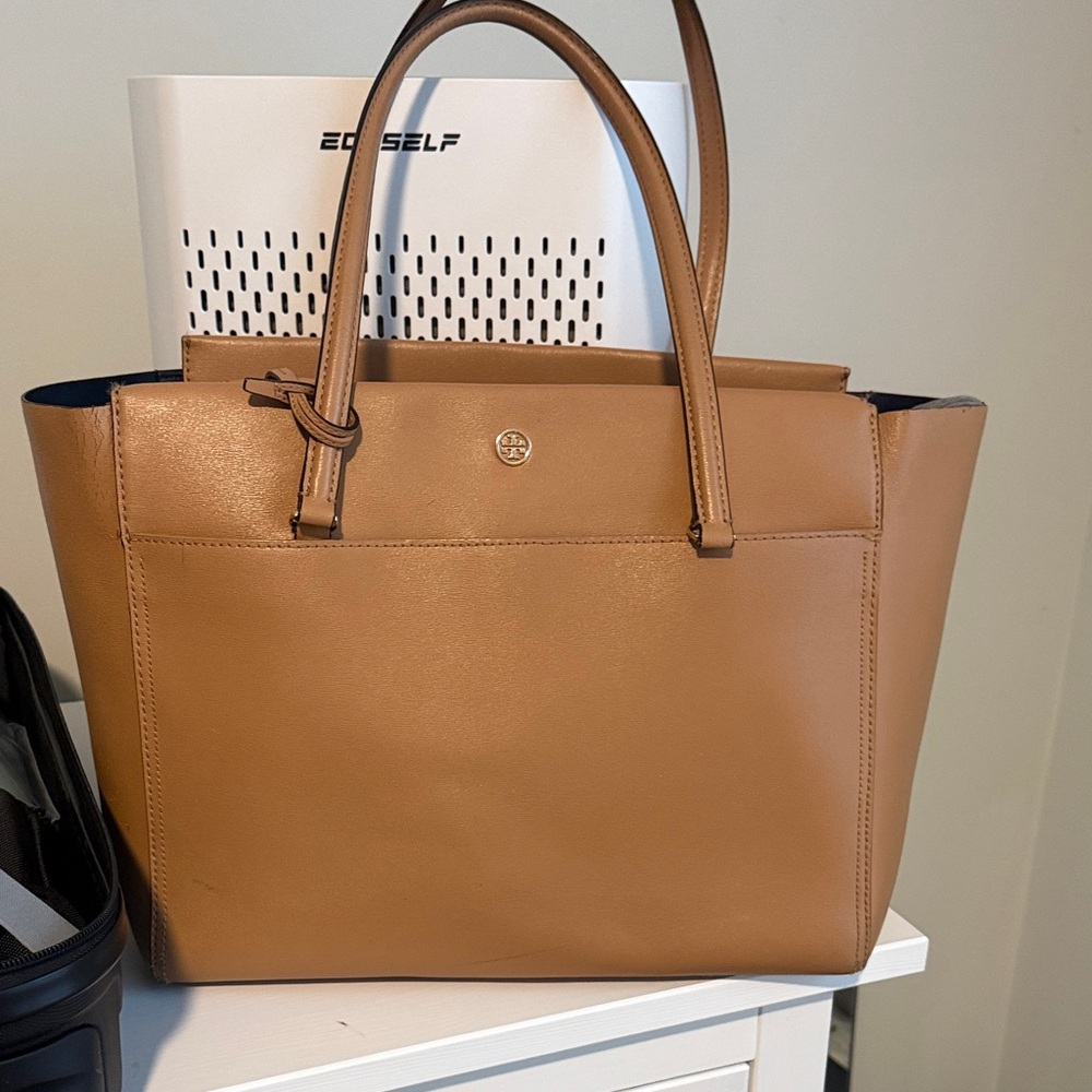 Tory Burch Tan Leather Tote